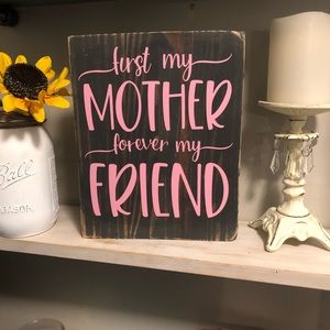 8 x 10” Handmade Wooden Sign